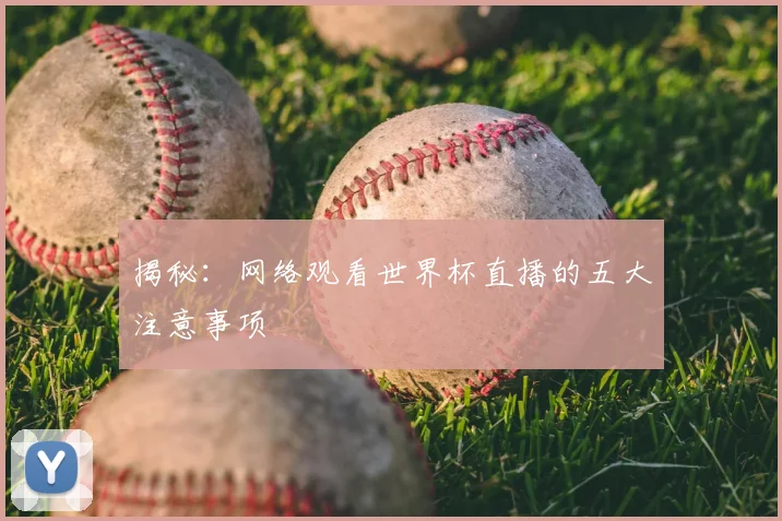 揭秘:网络观看世界杯直播的五大注意事项